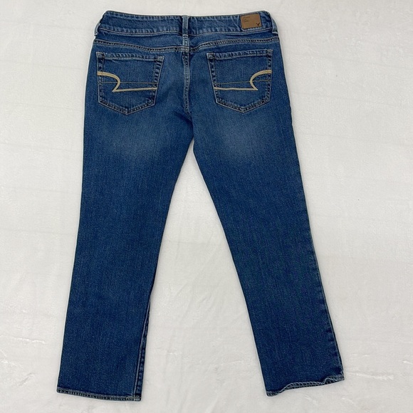 American Eagle Artist Crop Jeans Sz 6 - Picture 5 of 8